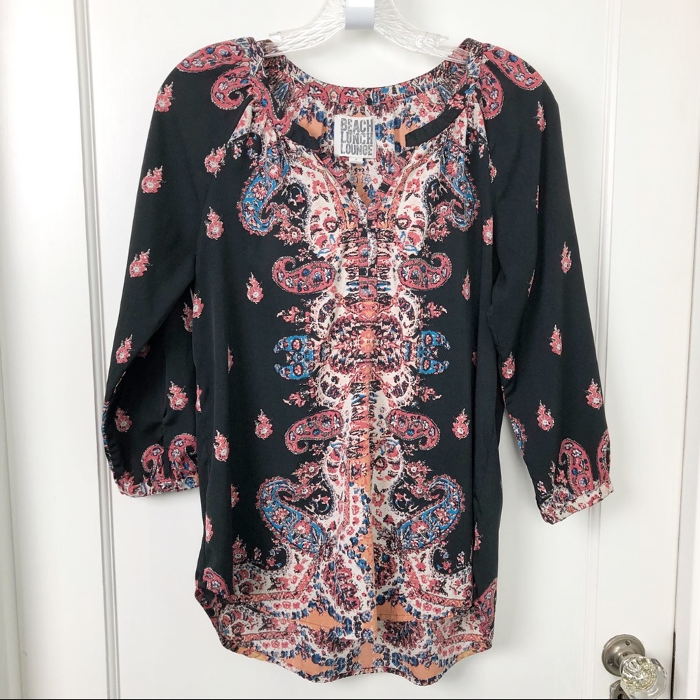 Beach Lunch Lounge Boho Top Woman’s Small